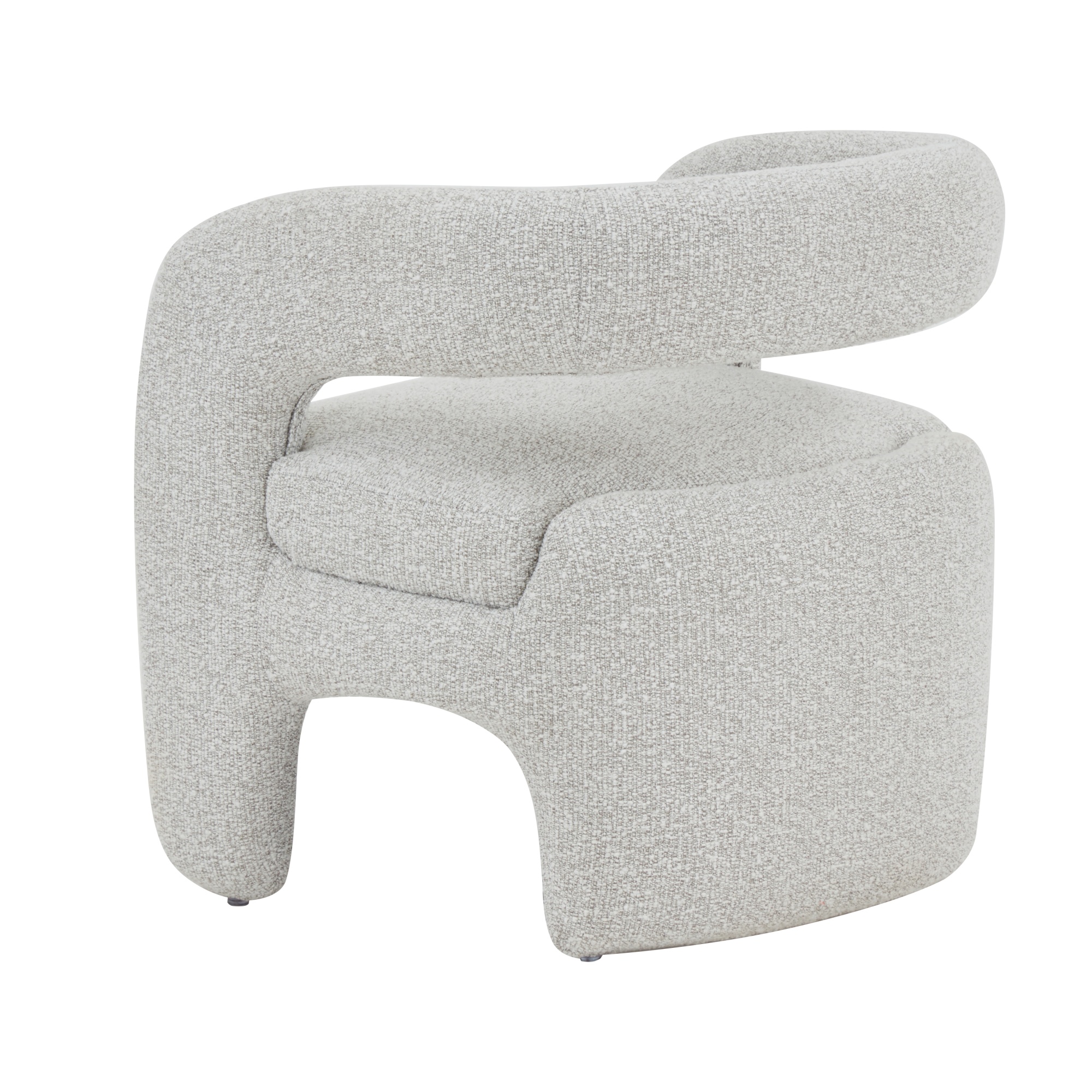 Кресло лаунж Bones жемчужный Stool Group