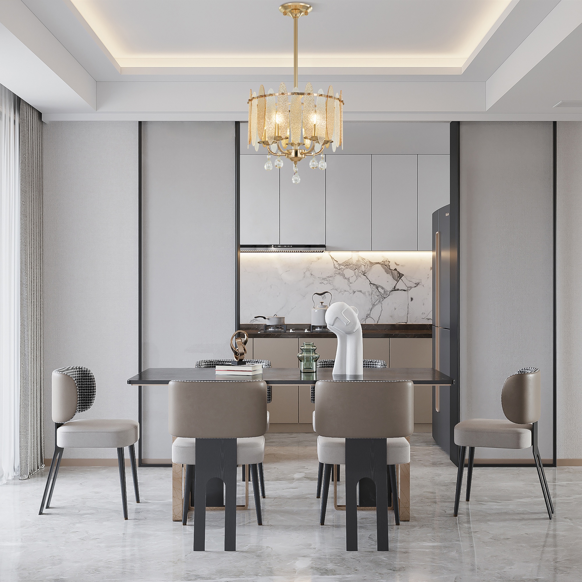 Люстра 374309/5/350/380 GD Arte Milano