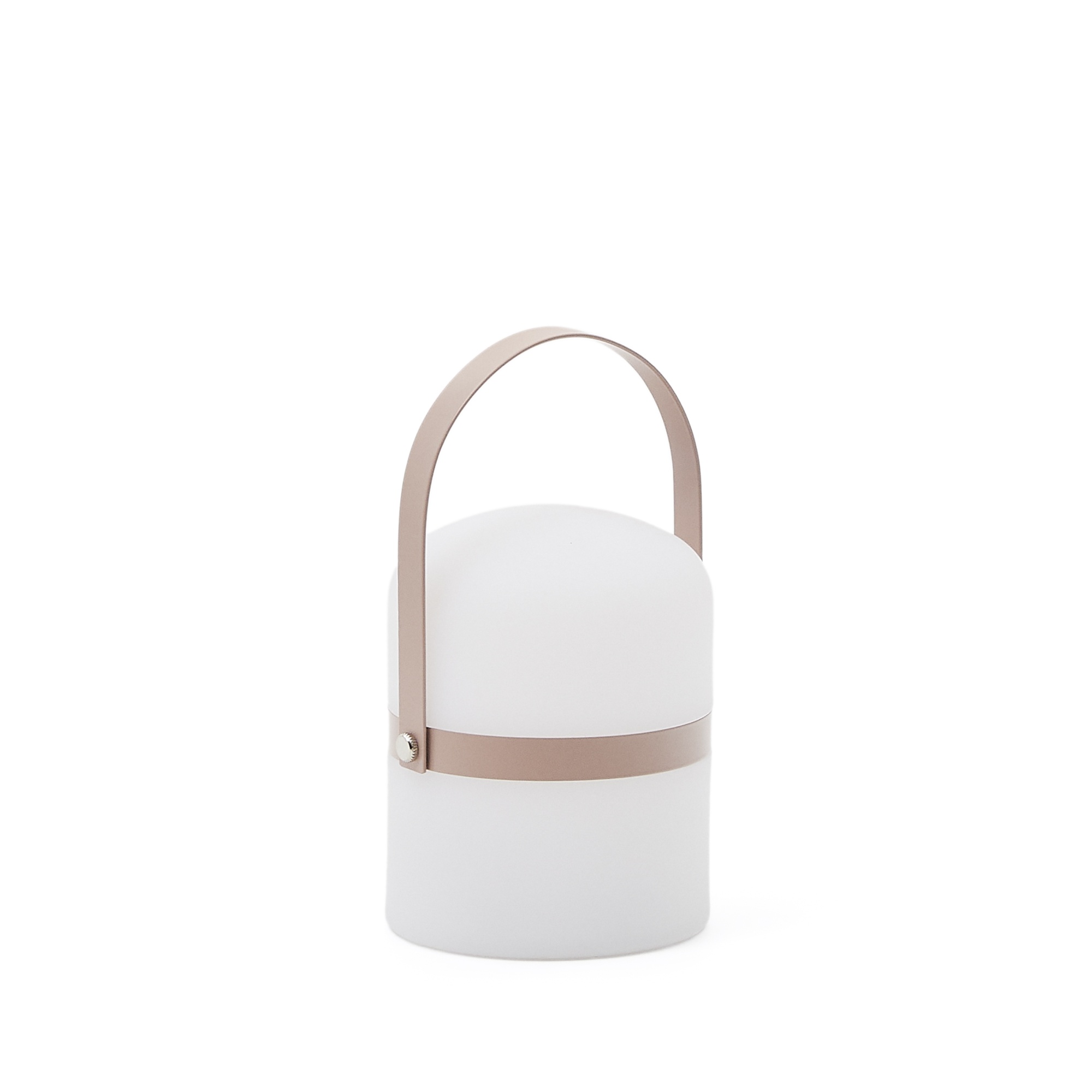 Ridley mini Настольная лампа LED с ручкой розового цвета La Forma (ex Julia Grup)