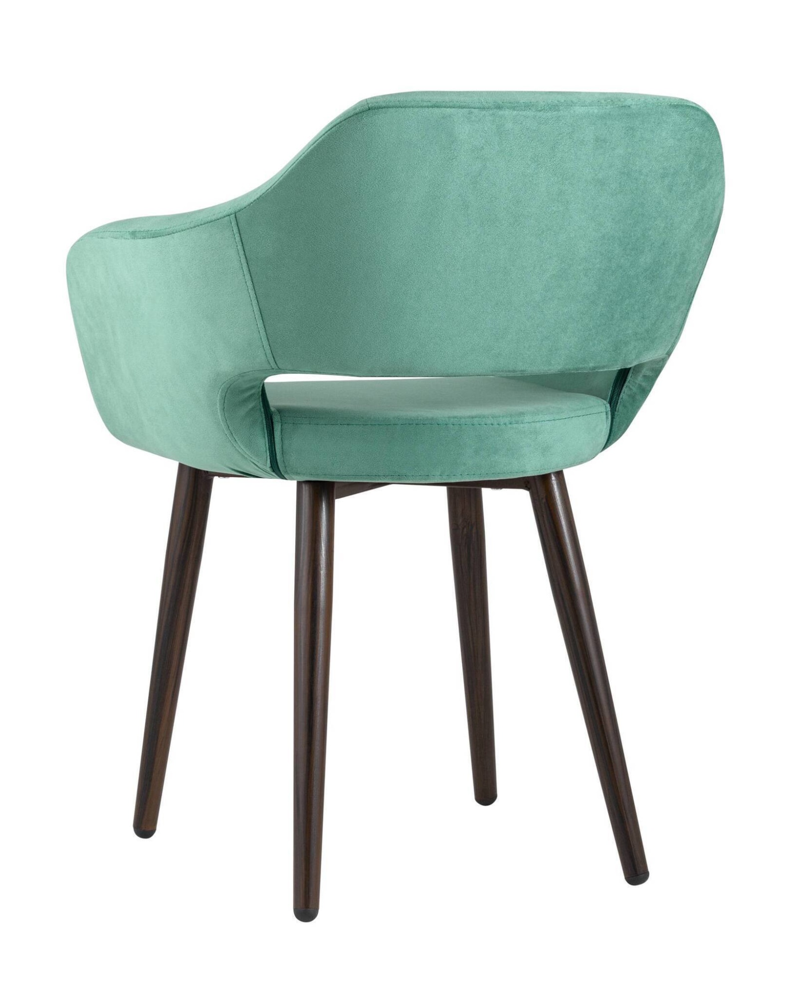 Стул с подлокотниками Саймон велюр морской Stool Group