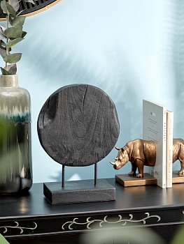 Декор Абстракция Glasar 70634-BLAC/1