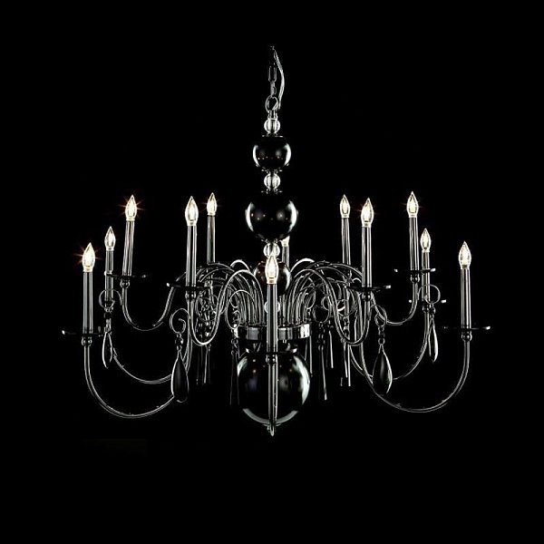 Люстра Illuminati Regina MD8048-8A black