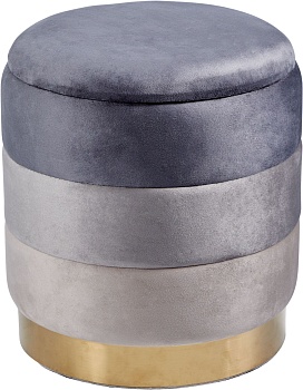 Пуф с крышкой Glasar 49-333M