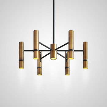 Люстра на штанге REACT D54 by ImperiumLoft