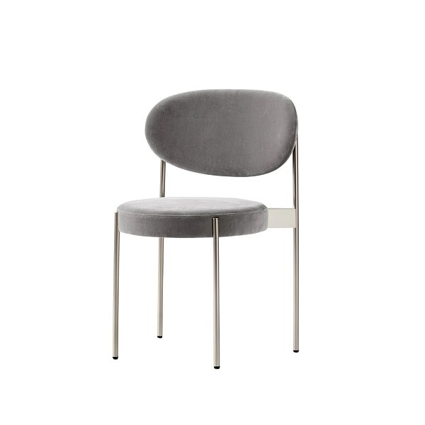 Обеденный стул Verpan 430 BRUSHED STEEL