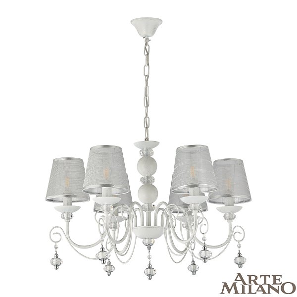 Люстра 347620/6 WT+SL Arte Milano