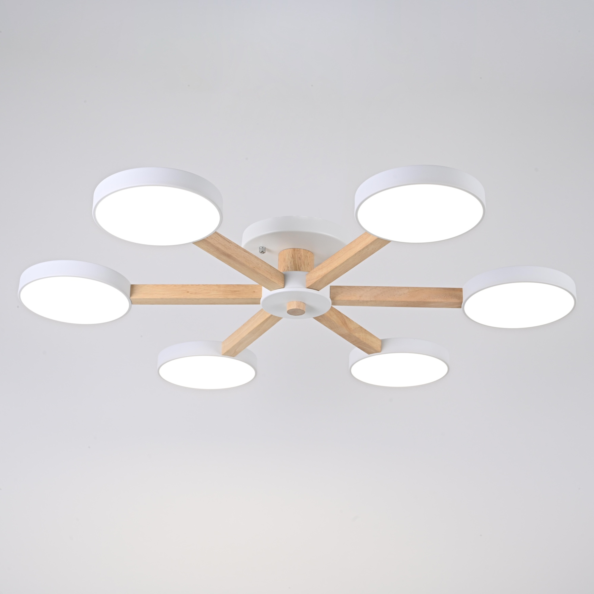 Потолочная люстра TURNA 6 White by ImperiumLoft