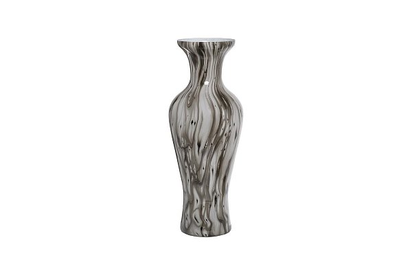 Ваза стеклянная с эмалью Garda Decor 71PN-50730