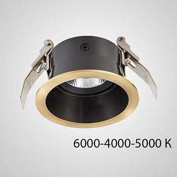 Точечный светильник CALL D9 Black Трехцветный свет by ImperiumLoft