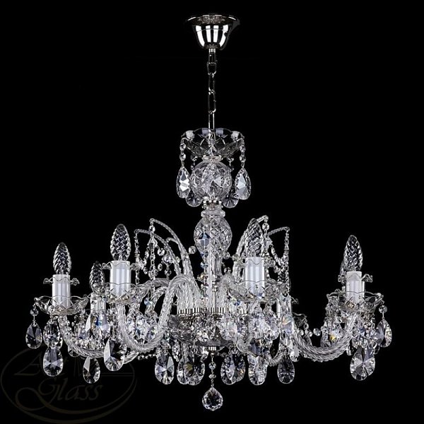 Люстра Artglass ALMA VIII. NICKEL CE