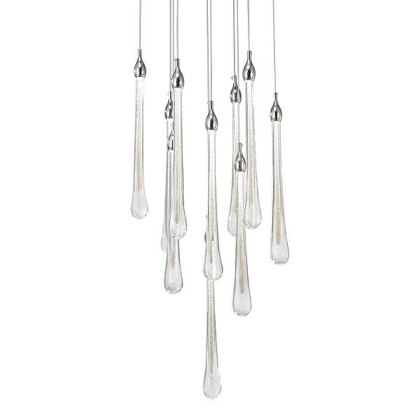 Подвесной светильник  Delight Collection Teardrop 10 chrome