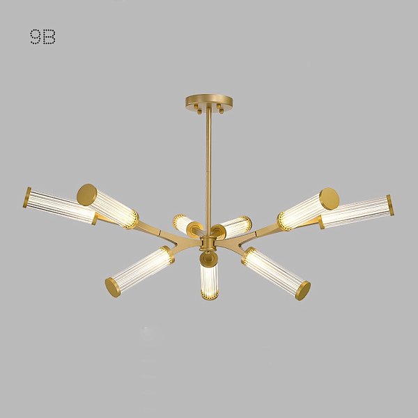 Подвесная люстра RAMOSE В9 Золото by ImperiumLoft