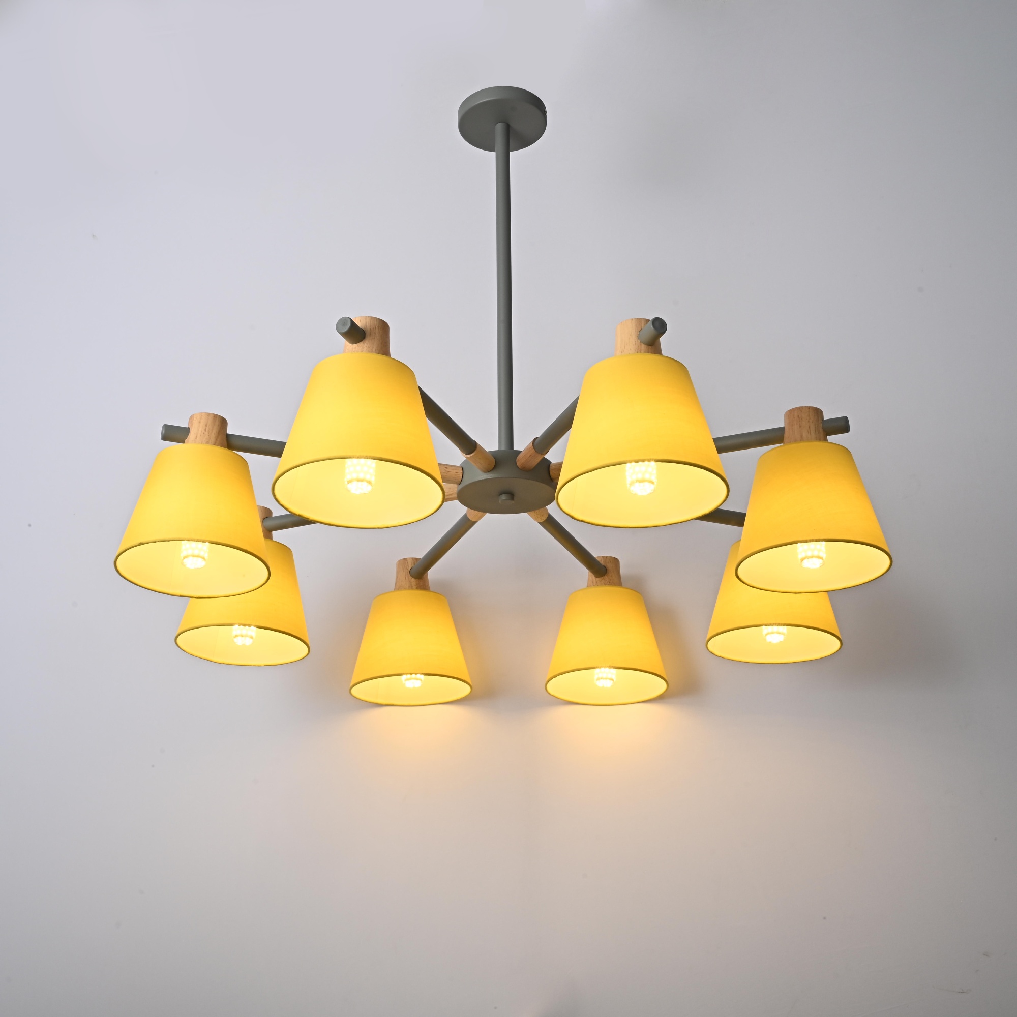 Потолочная Люстра На Штанге Natura A Yellow 8 By Imperiumloft