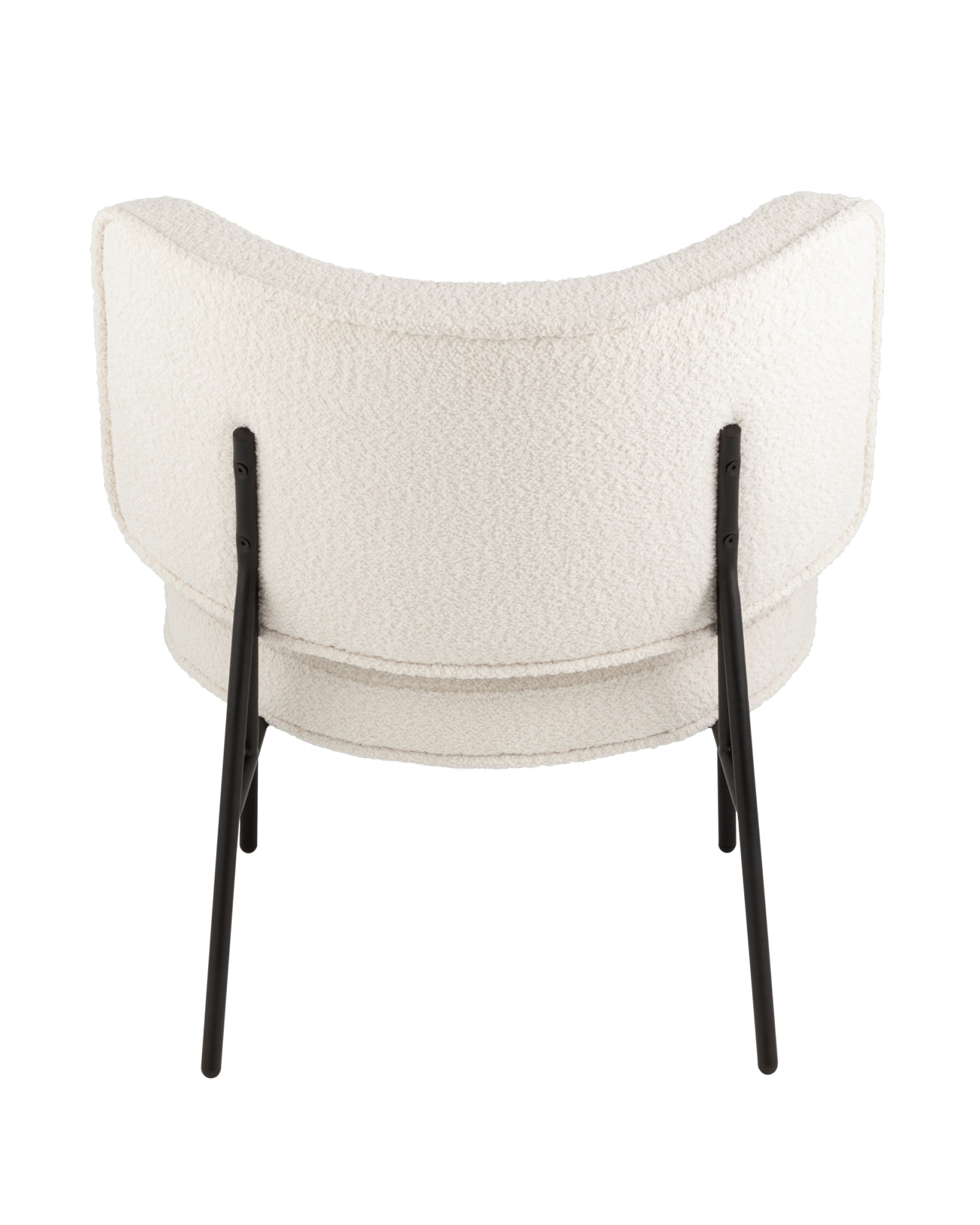 Кресло District Lounge букле белый Stool Group