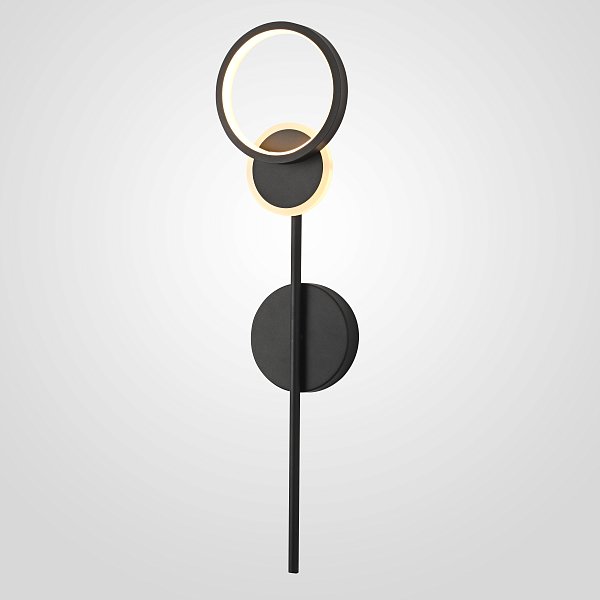 Настенный светильник ZINGY A Black by ImperiumLoft