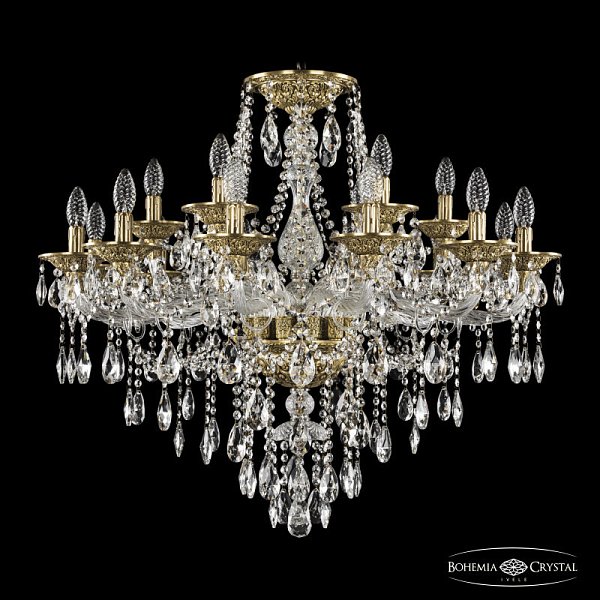 Подвесная люстра Bohemia Ivele Crystal 16115/12+6/300 FP