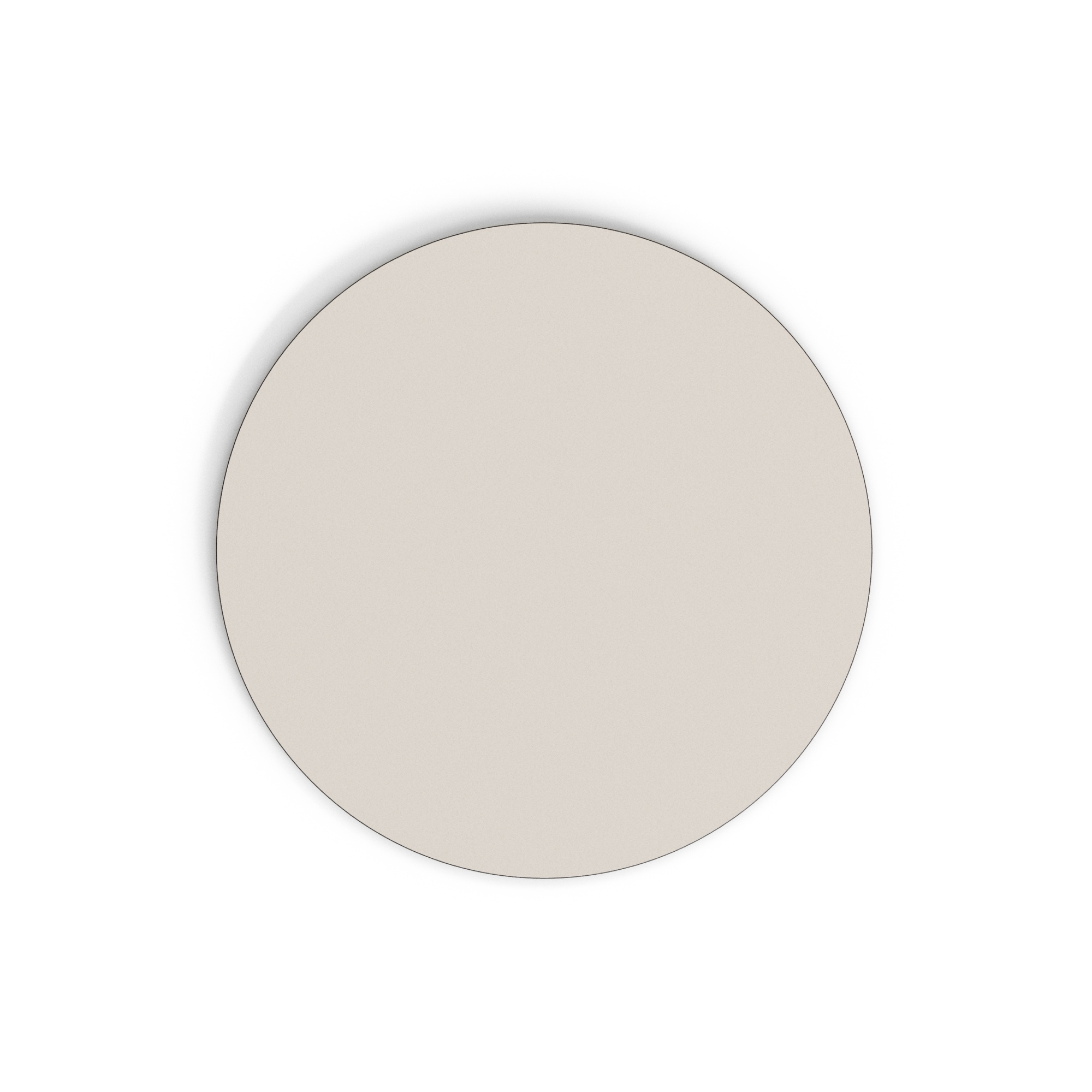 Круглая столешница для сада Tiaret, белая, Ø 68 La Forma (ex Julia Grup)