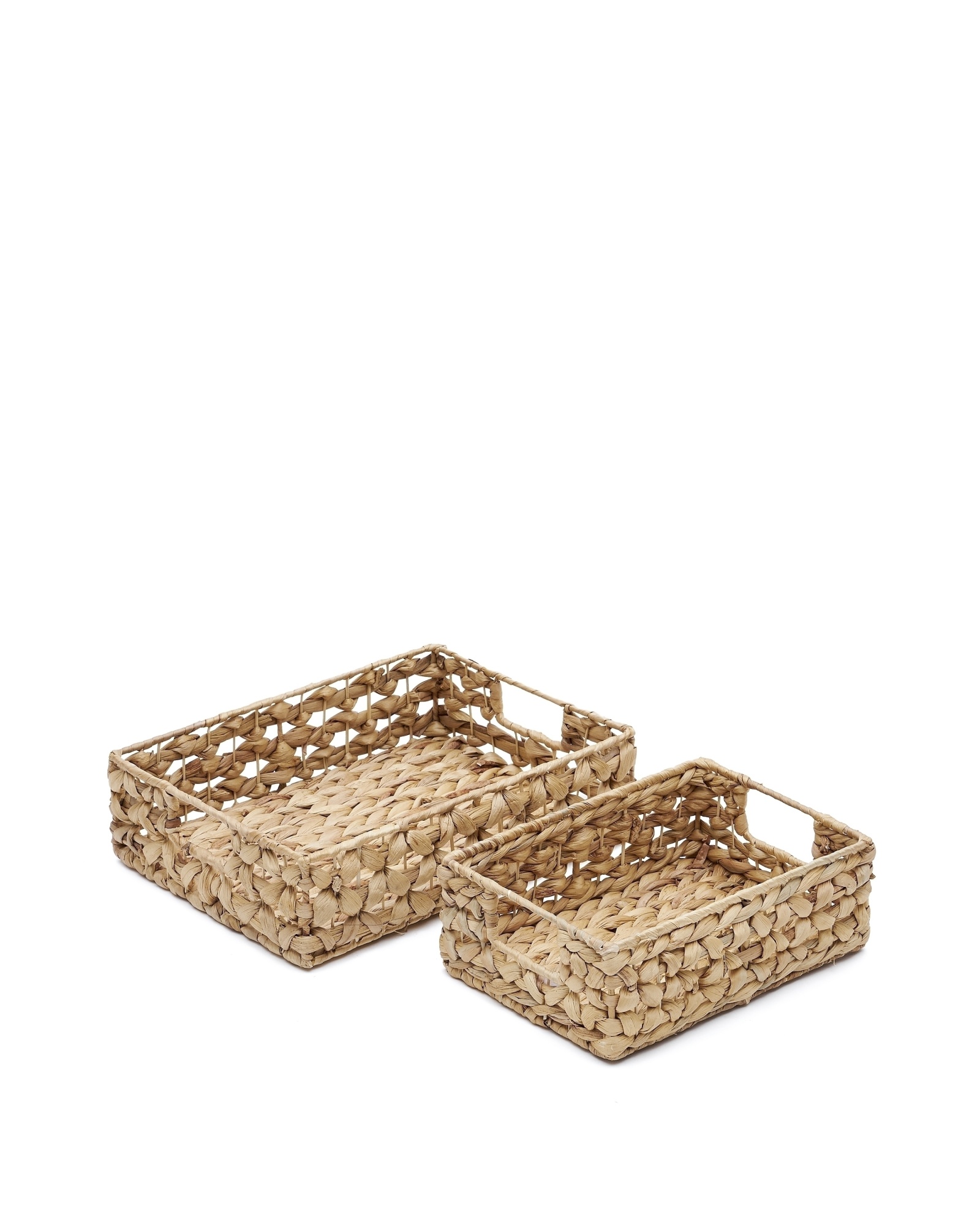 Tressa Набор из 2 коробок из натуральных волокон 27 х 20 см / 36 х 27 см La Forma (ex Julia Grup)