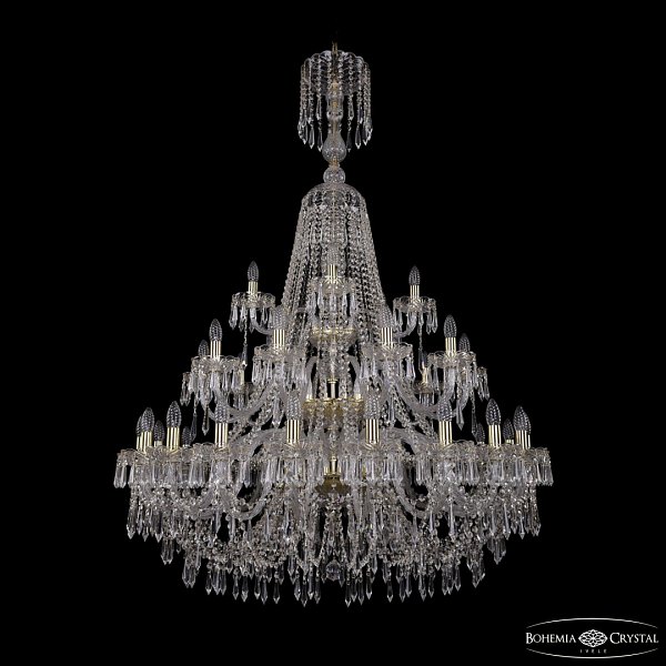 Люстра хрустальная 1403/20+10+5/400/XL-160/3d G
