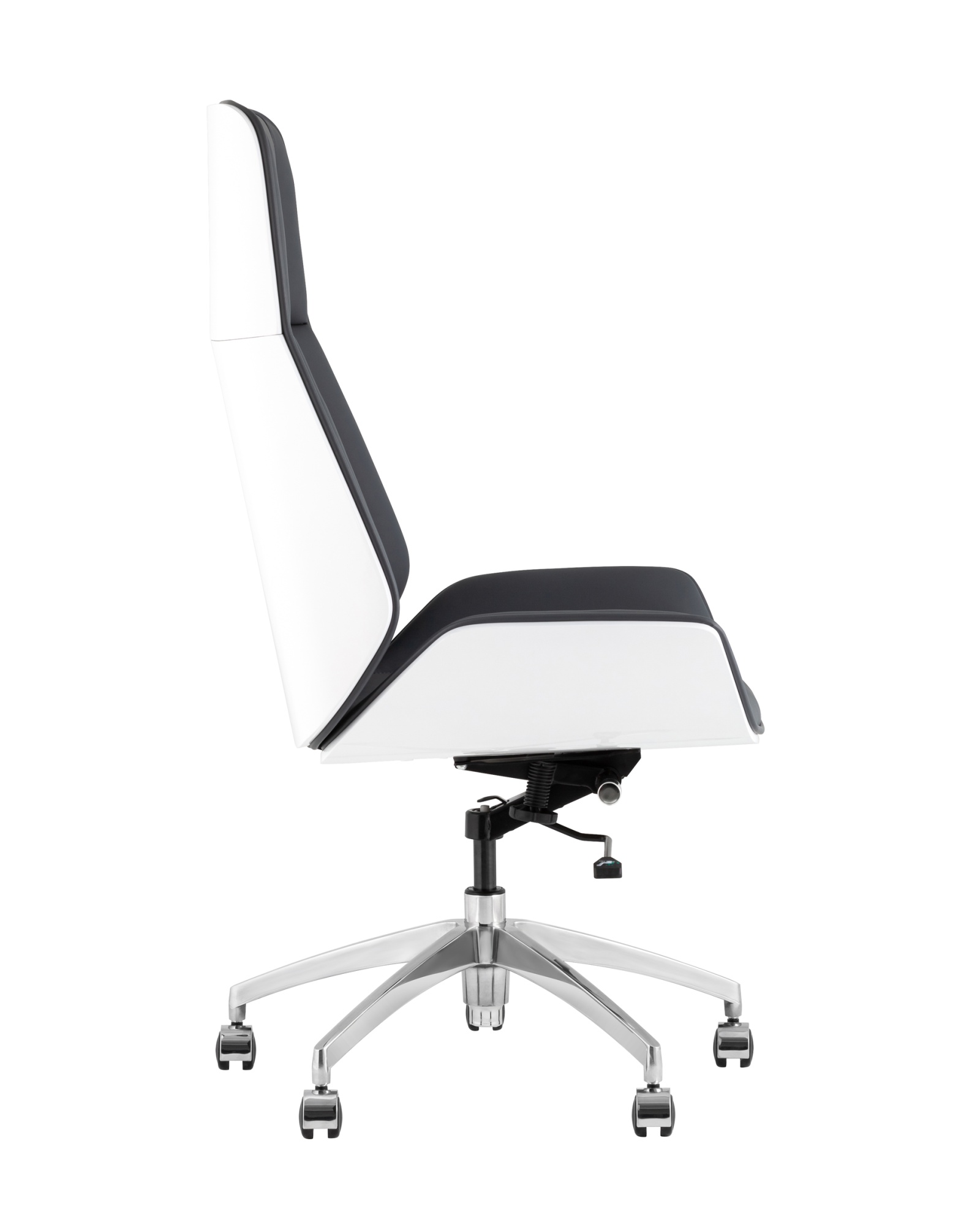 Кресло руководителя TopChairs Crown SN серо-голубой Stool Group