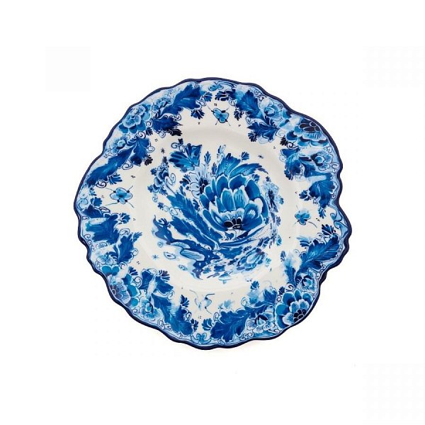 Тарелка Seletti Delf Rose 11235