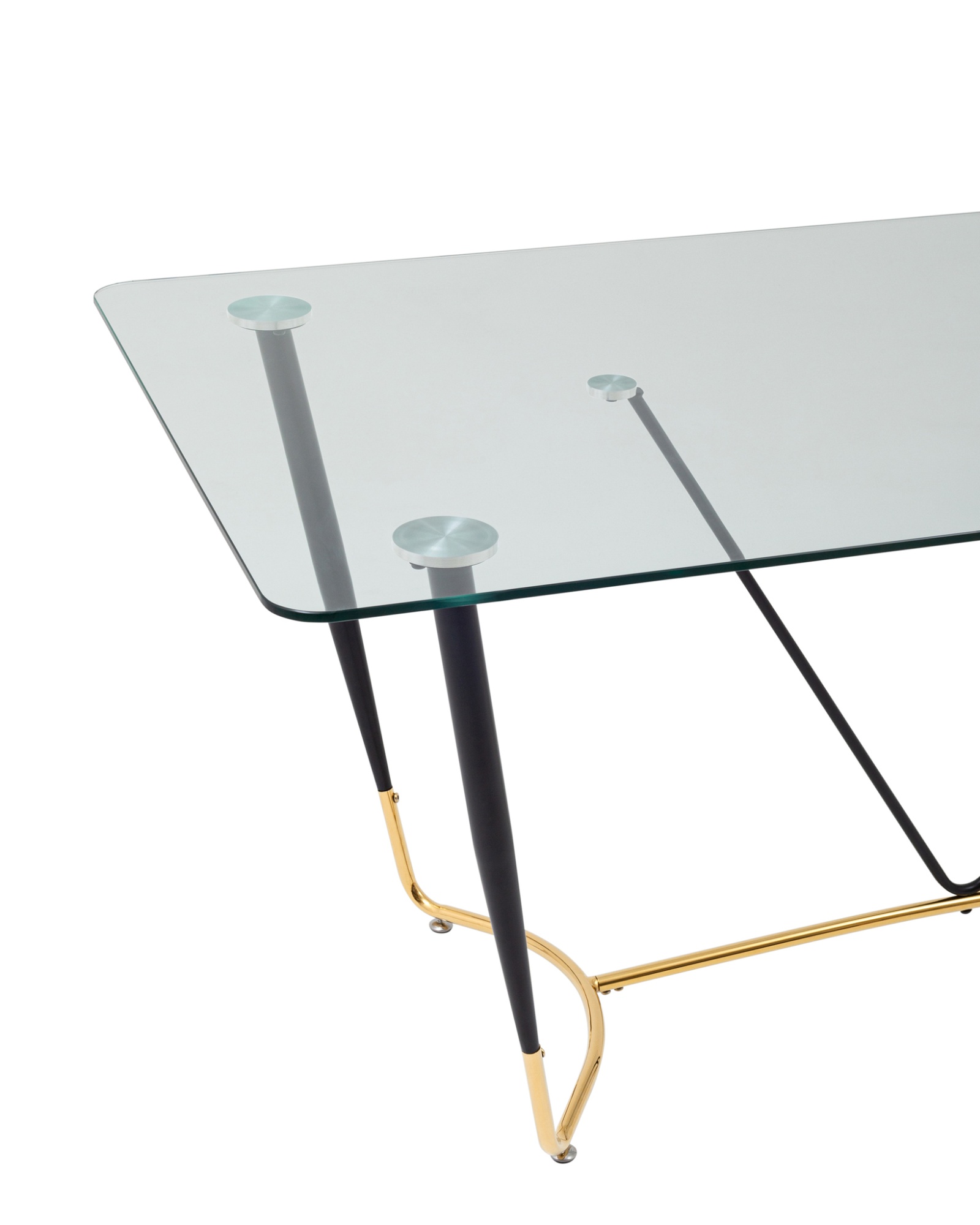 Стол обеденный Даймакс 180*90 прозрачный Stool Group