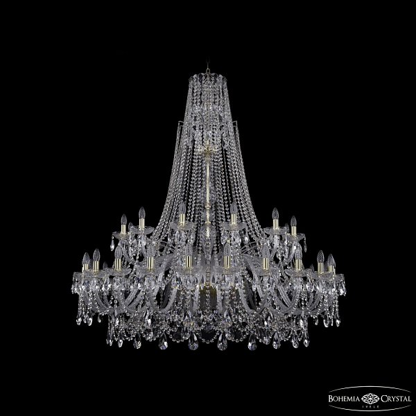 Люстра хрустальная 1411/24+12/530/XL-152 G