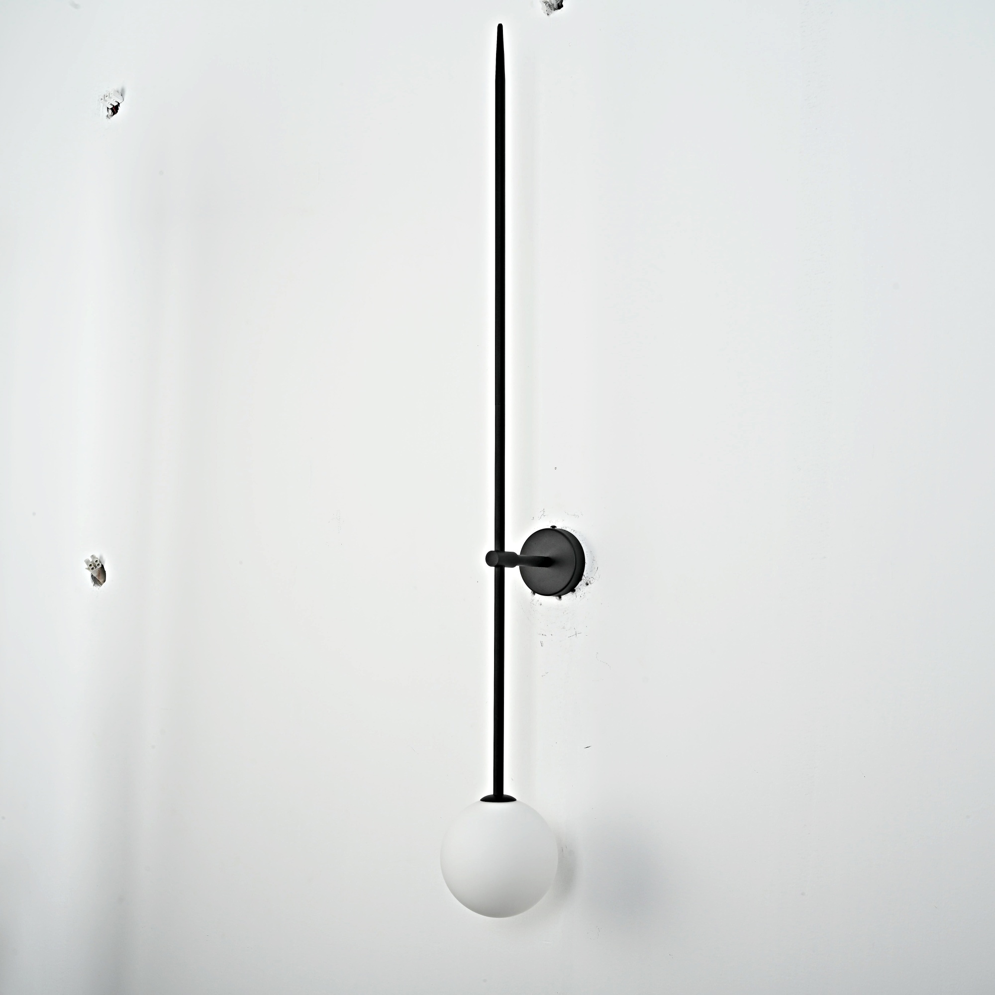 Настенный Светильник Lines Ball 100 Black By Imperiumloft