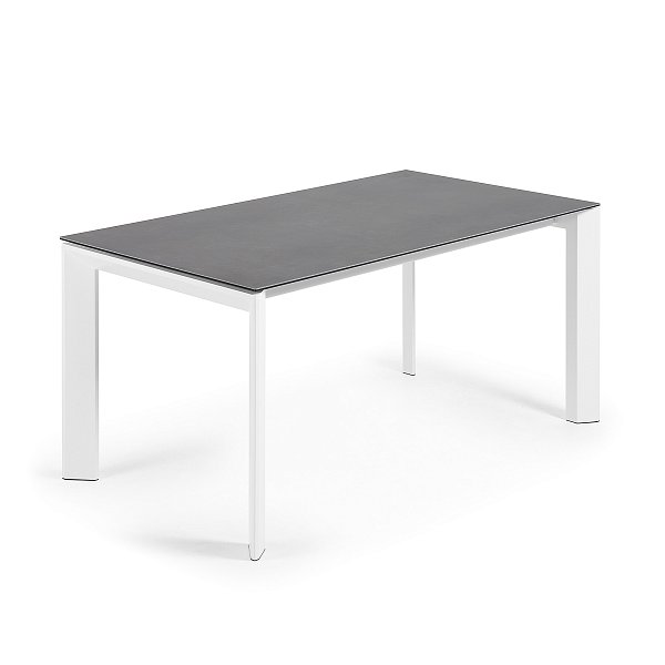 Стол Atta 160 (220) x90 белый керамический La Forma (ex Julia Grup)