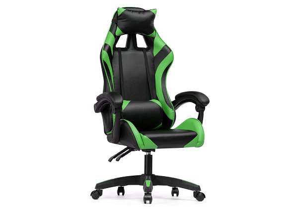 Стул Woodville Rodas black / green 15244