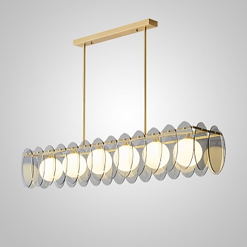 Потолочный светильник RASMIN LONG Brass by ImperiumLoft