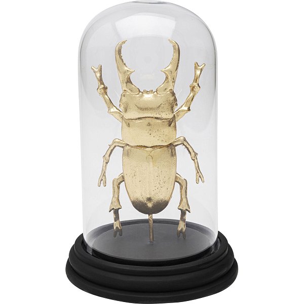 Объект декоративный Bell Jar Hercules Beetle 20cm KARE 57720