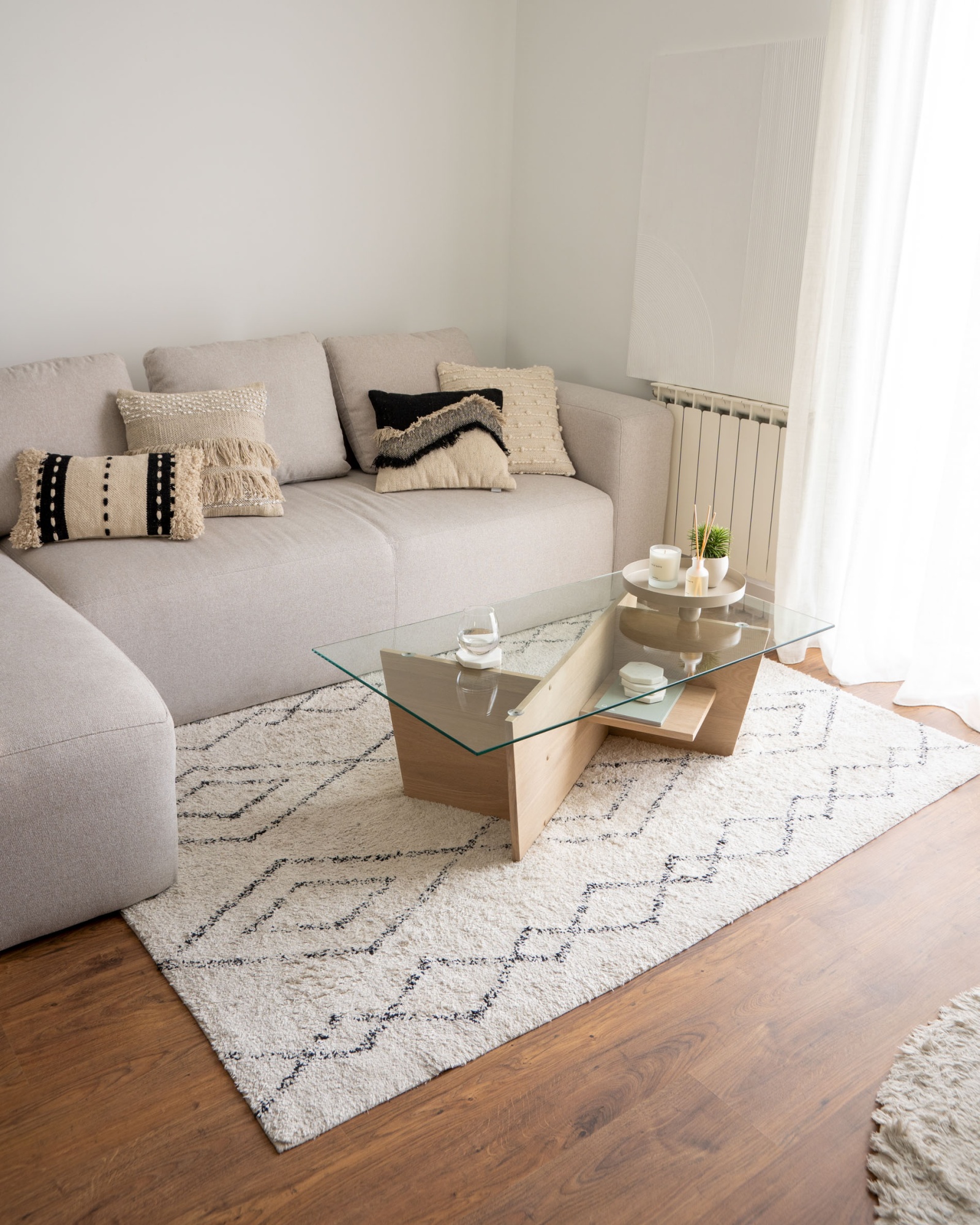 Журнальный столик Balwind 110 x 60 дуб La Forma (ex Julia Grup)