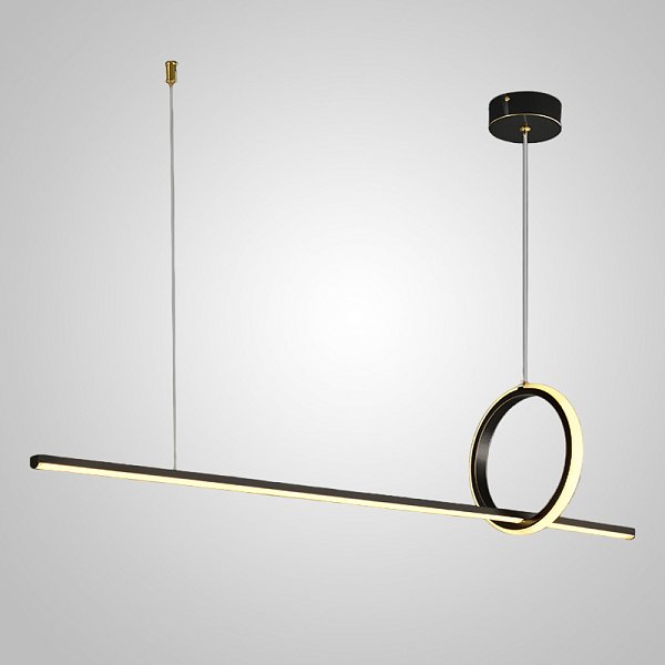 Подвесной светильник MOFFIT B LONG L120 Black by ImperiumLoft