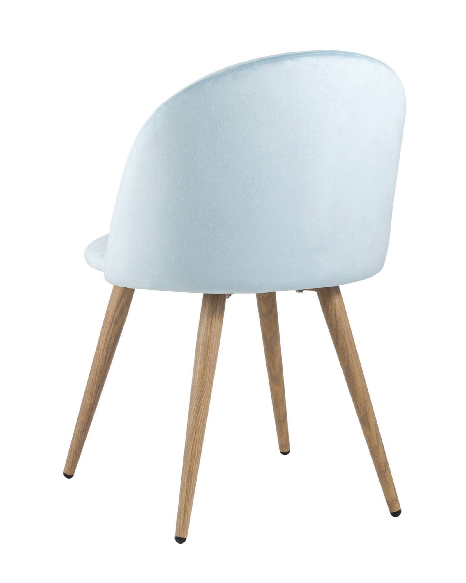 Стул Лион велюр пыльно-голубой Stool Group