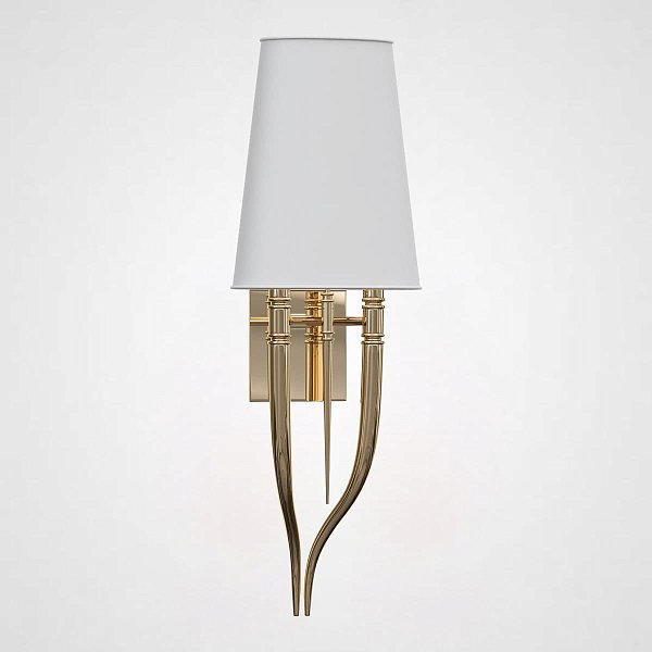 Настенный светильник Crystal Light Brunilde Ipe Cavalli H92 Gold/White by ImperiumLoft