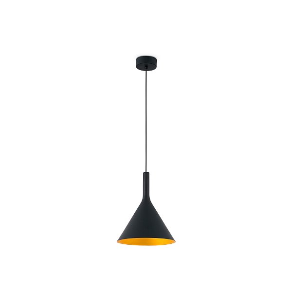 Подвес Pam Led G черный с золотым Faro