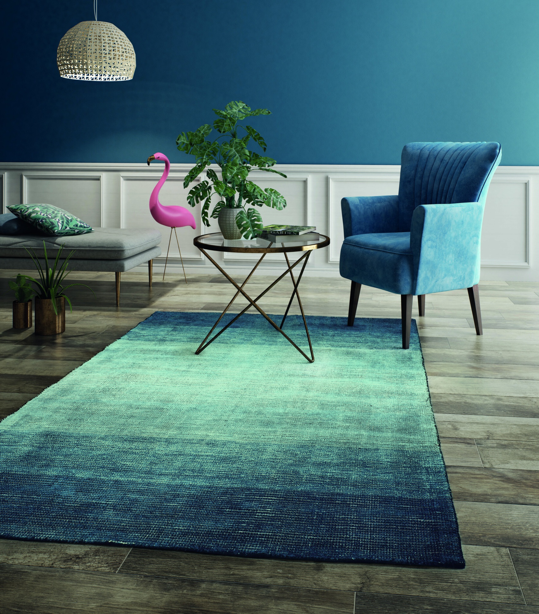 Ковер Carpet Decor Ivette ombre Niagara C1057