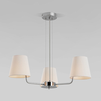 Подвесная люстра Eurosvet 60155/3 хром