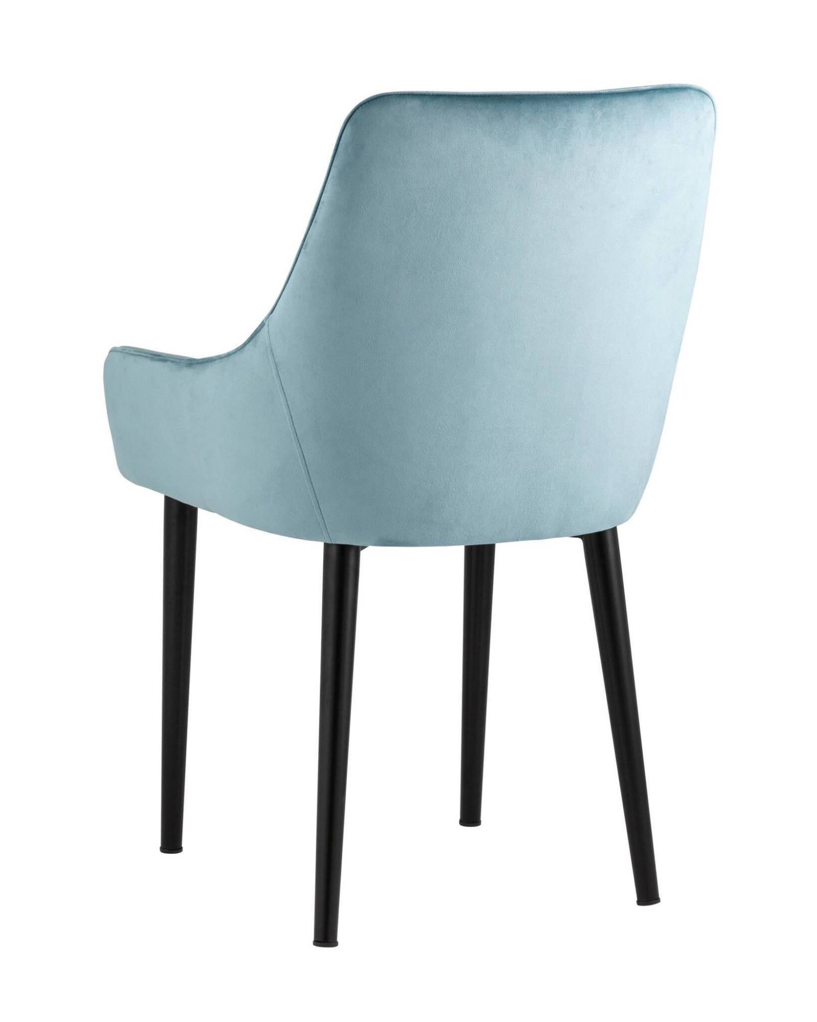 Стул Джоан велюр пыльно-голубой Stool Group