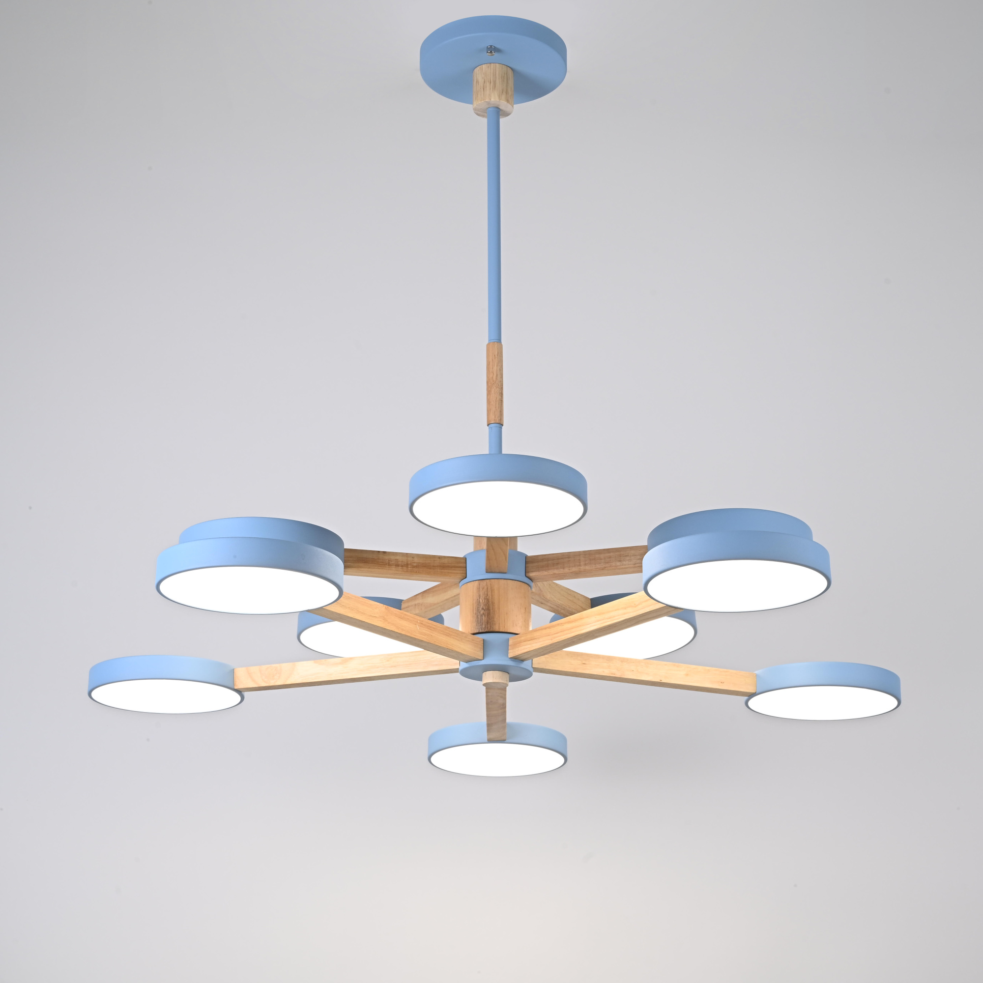 Подвесная люстра TURNA DBL L10 Blue by ImperiumLoft