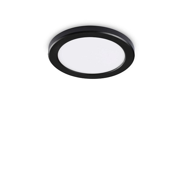 Потолочный светильник Ideal Lux AURA PL ROUND 3000K NERO 290775