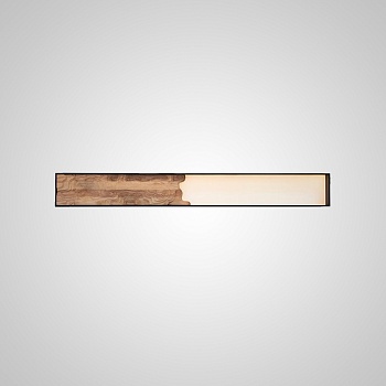 Настенный светильник ALBA L120 Light brown by ImperiumLoft