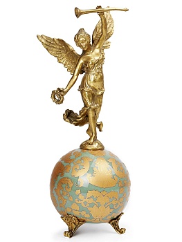 Фигурка Ника на шаре Glasar B948EC/NB4199