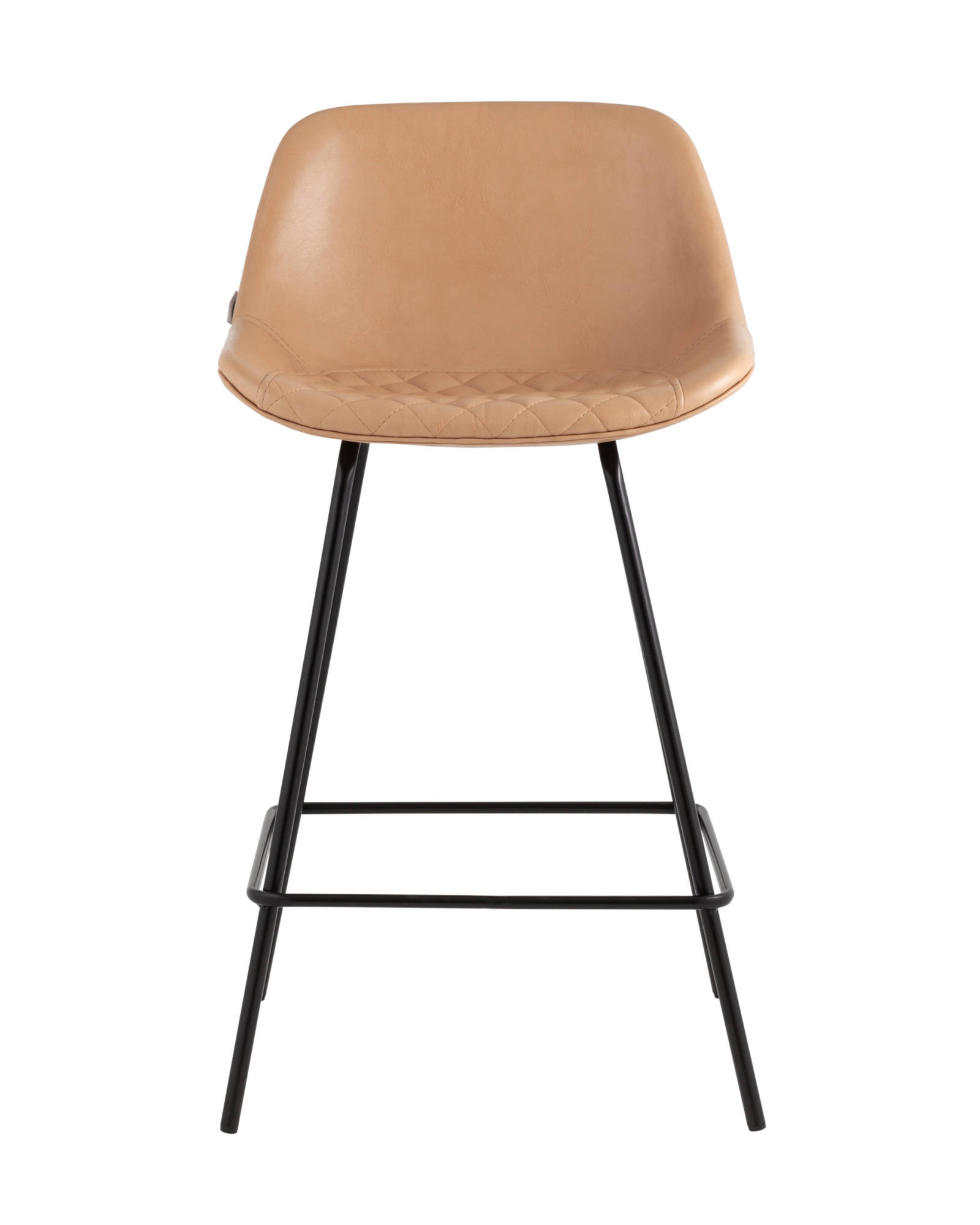 Стул полубарный Деймон экокожа бежевый Stool Group