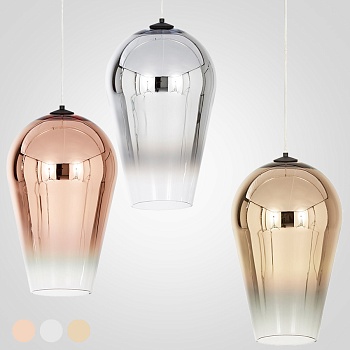 Стеклянный подвесной светильник PLEA by ImperiumLoft