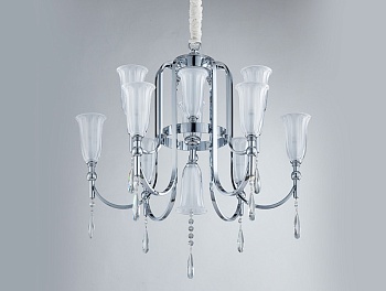 Подвесная люстра Newport 4806+4/C chrome