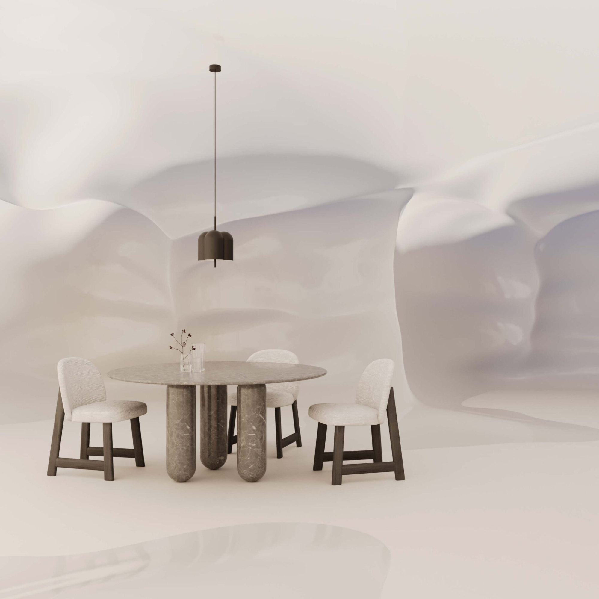 Подвесной светильник Oket черный/черный Aromas del Campo