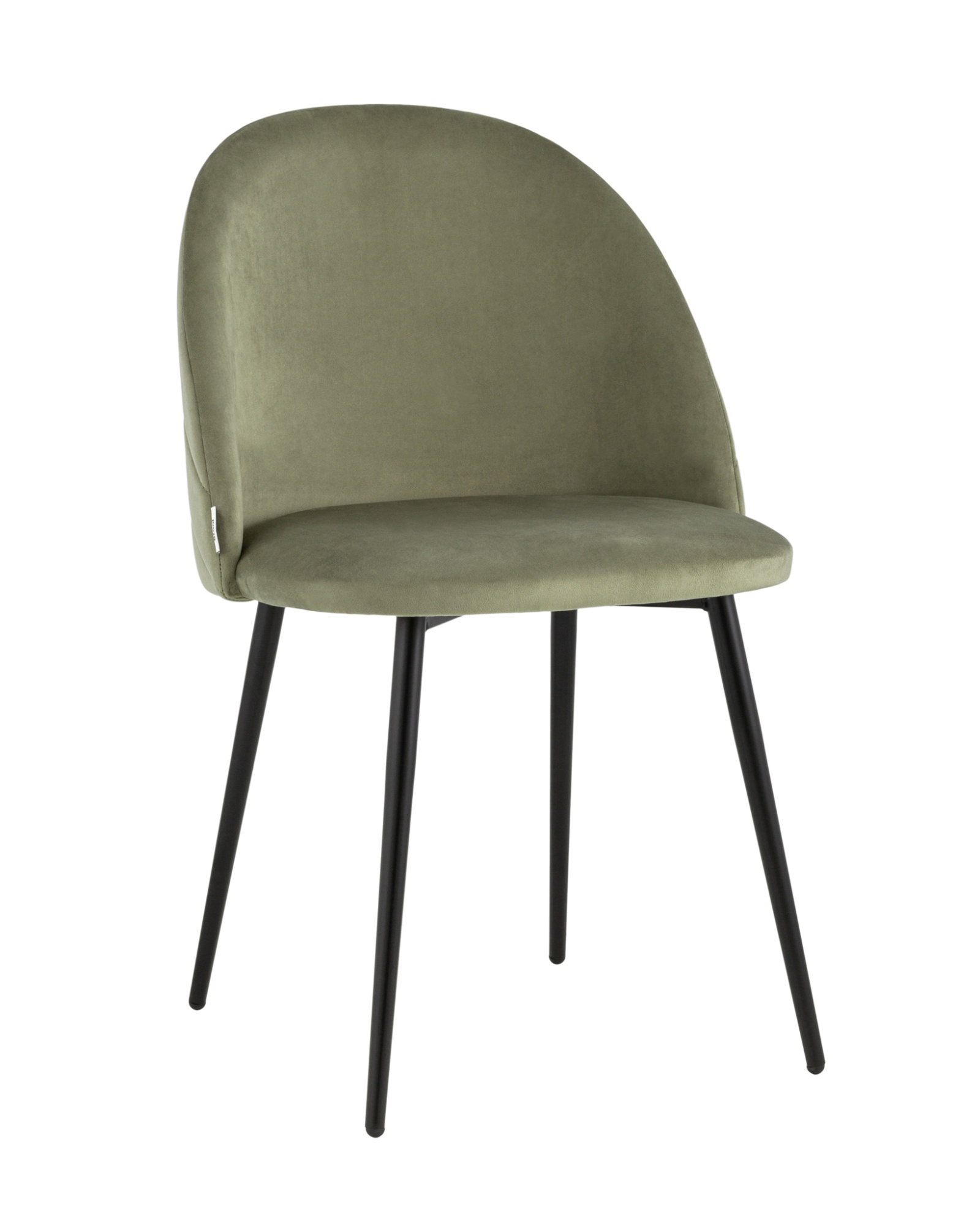 Стул Фолио велюр пыльно-оливковый Stool Group