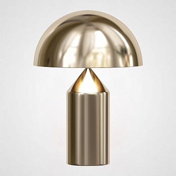 Настольная лампа Atollo Table Lamp gold H35 by ImperiumLoft